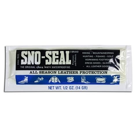 sno seal wax test|sno seal original beeswax waterproofing.